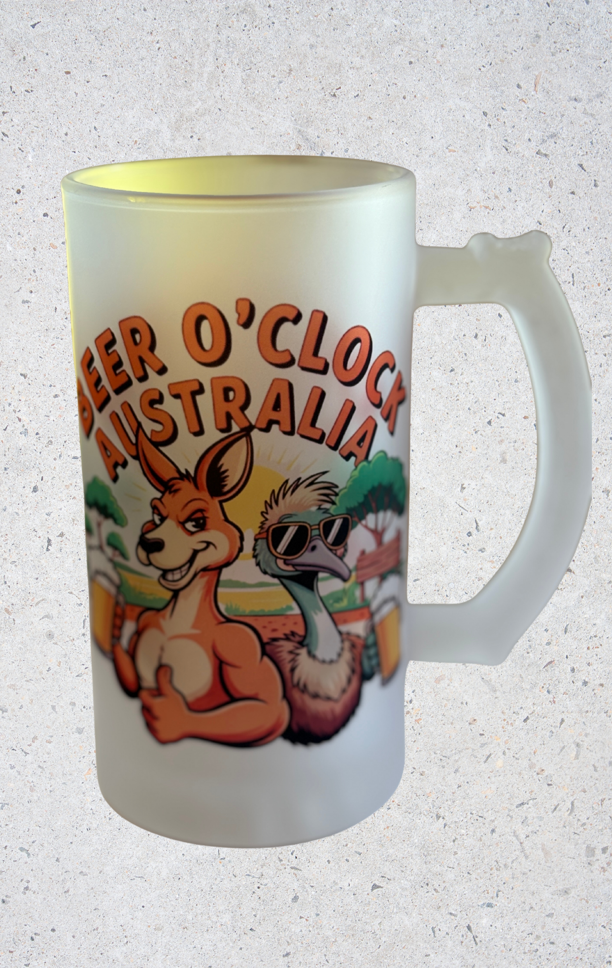 BEER O'CLOCK BEER MUG