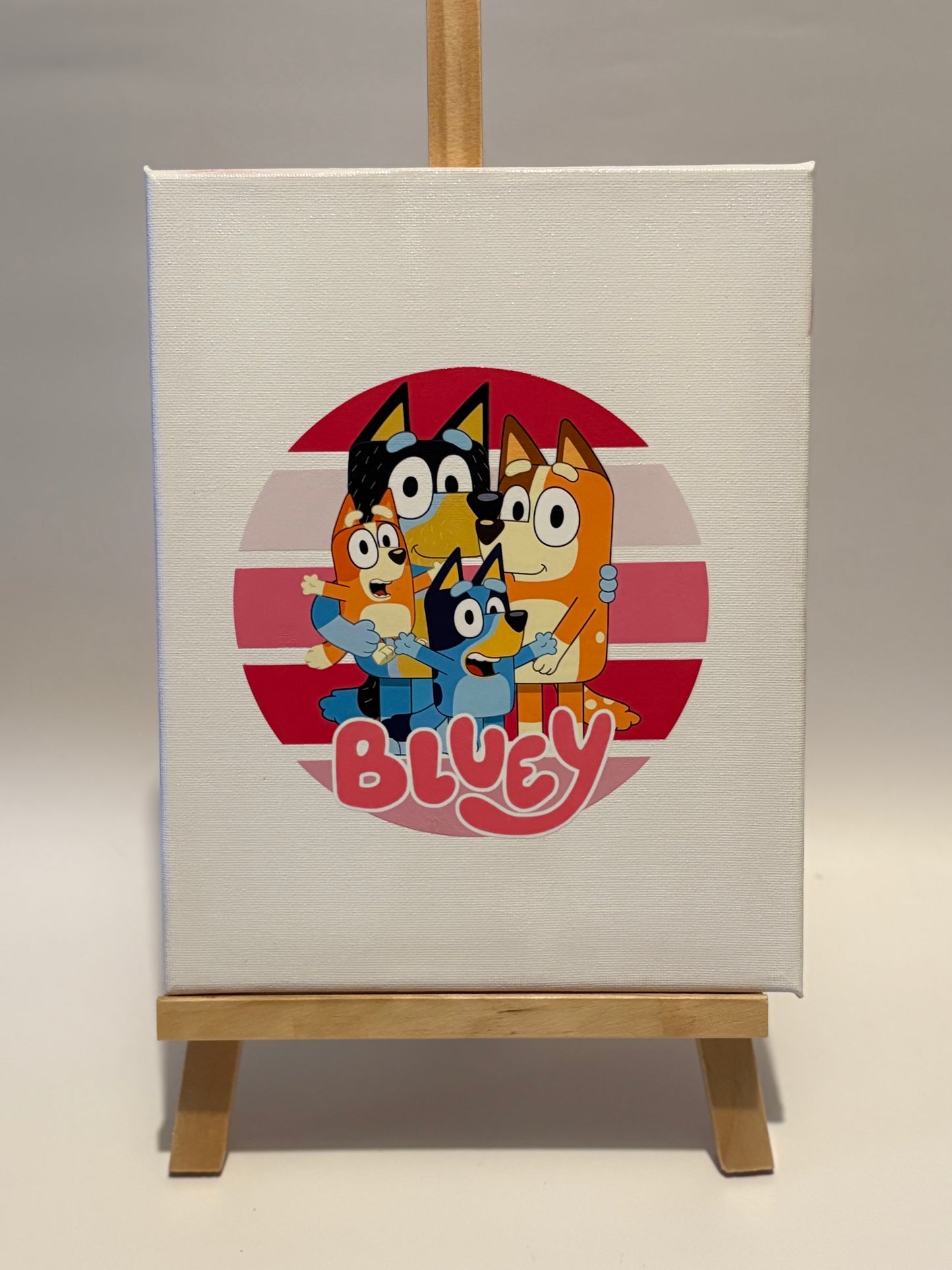 BLUEY WALL CANVAS PRINT