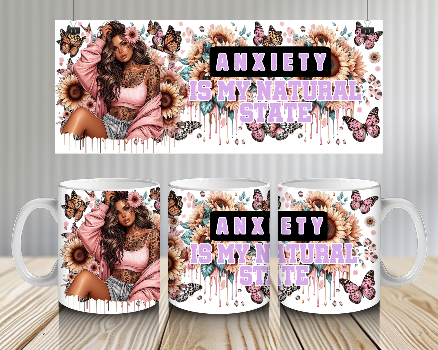 15OZ COFFEE MUG - ANXIETY