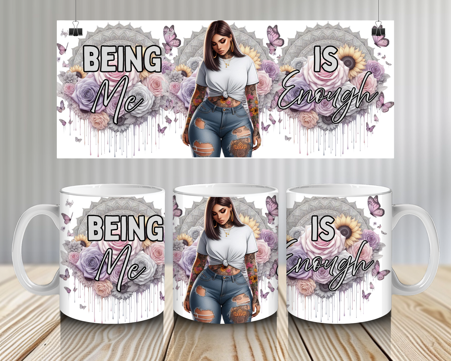 15OZ COFFEE MUG- BEING ME