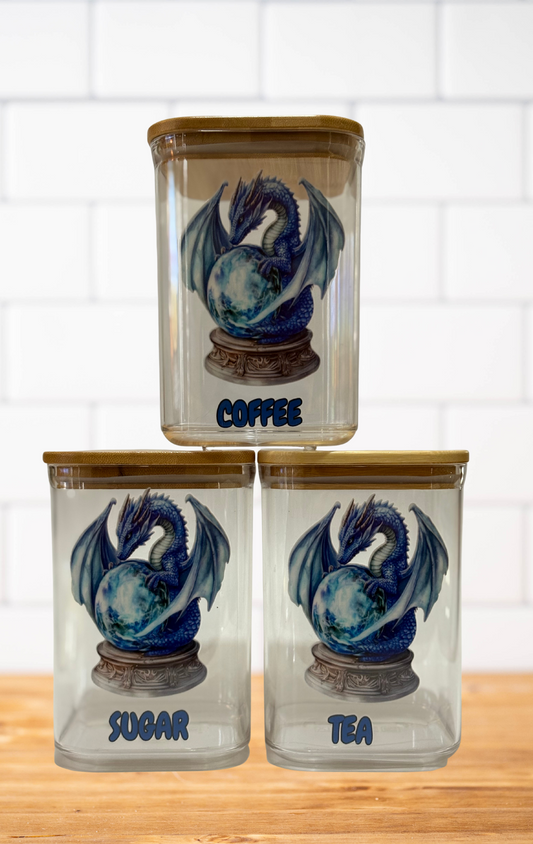 Blue Dragon Canister set.