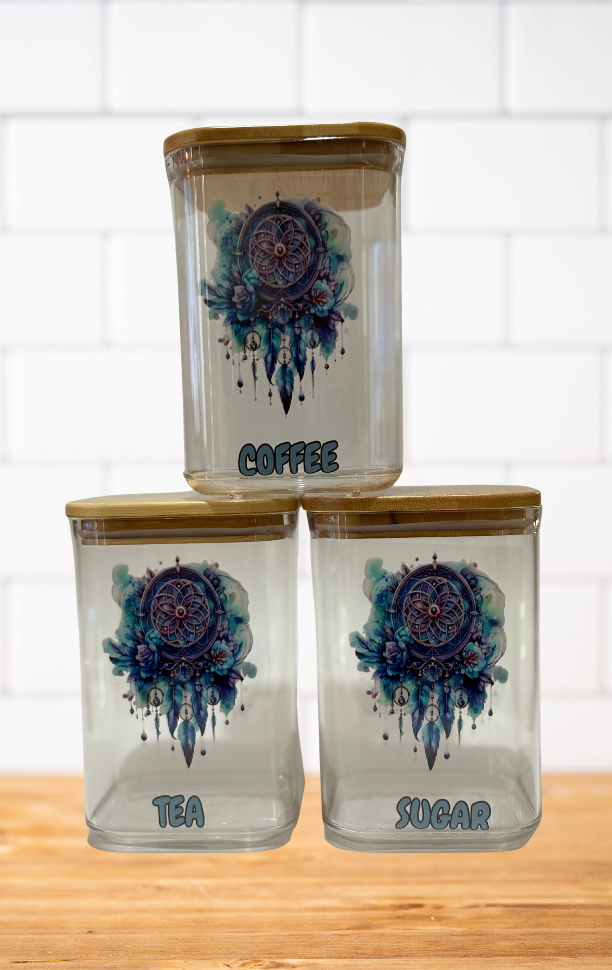 Dreamcatcher canister Set.