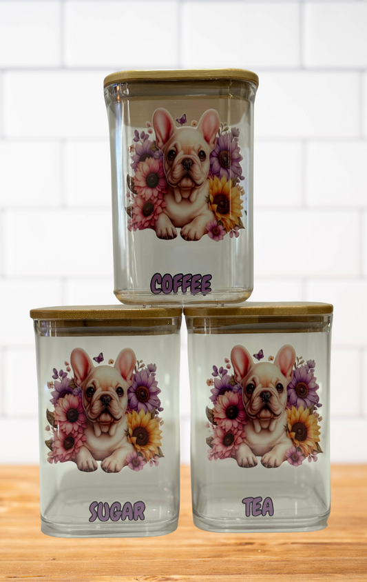 Frenchie canister Set.