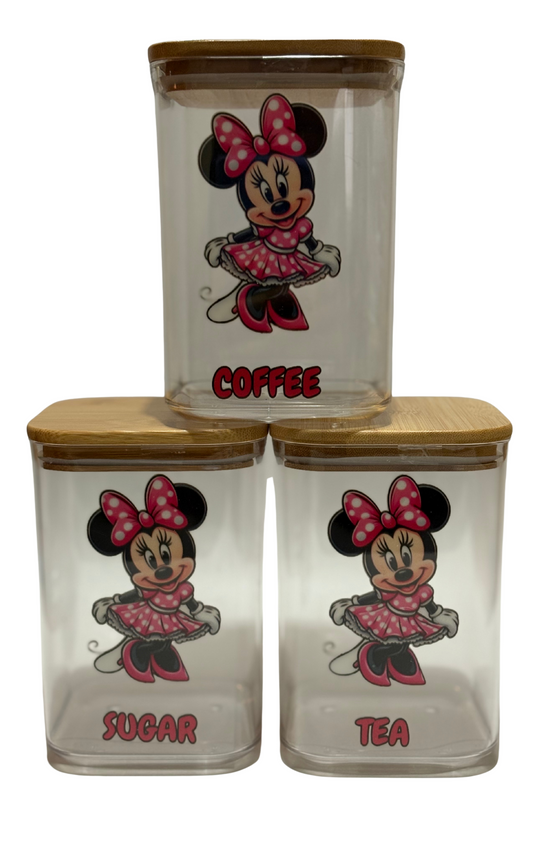 MINNIE MOUSE CANISTER SET