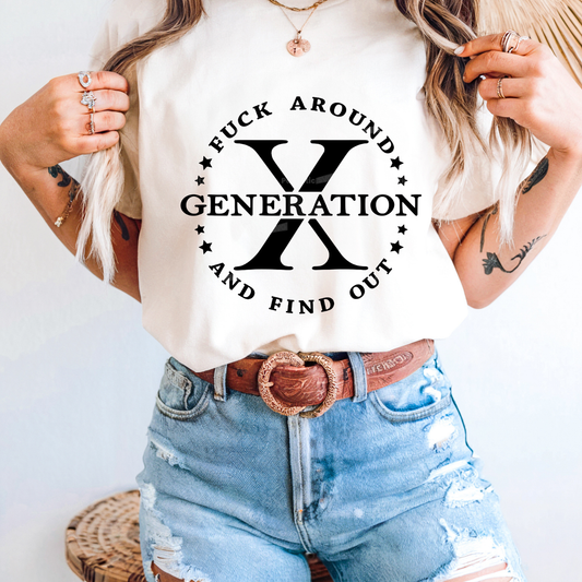 LADIES GEN X DTF DESIGN STYLE 1