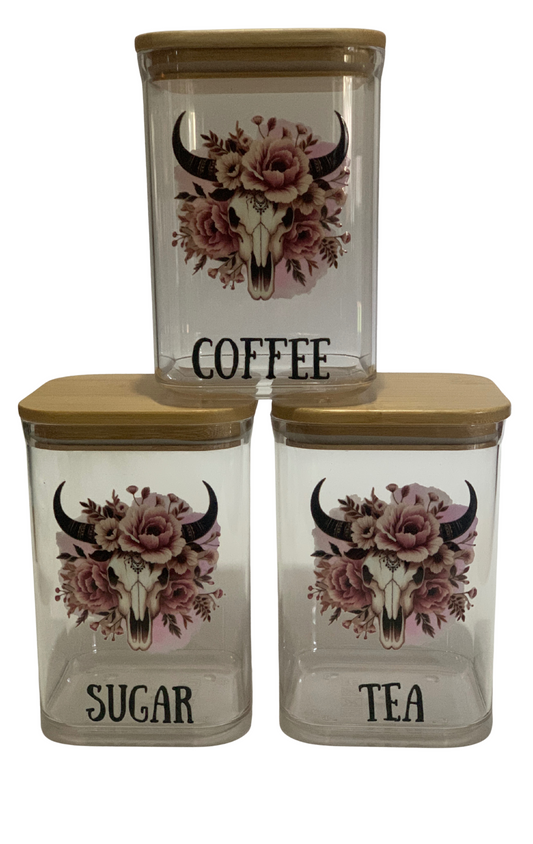 SKULL CANISTER SET