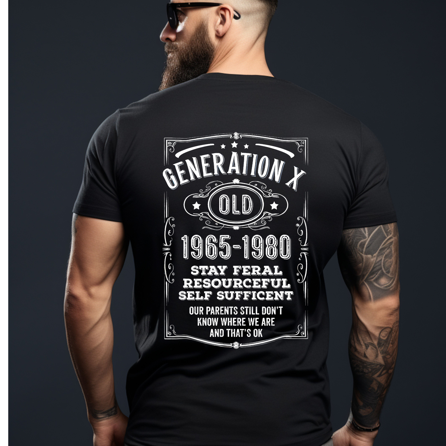 MENS GEN X DTF TRANSFER STYLE 5