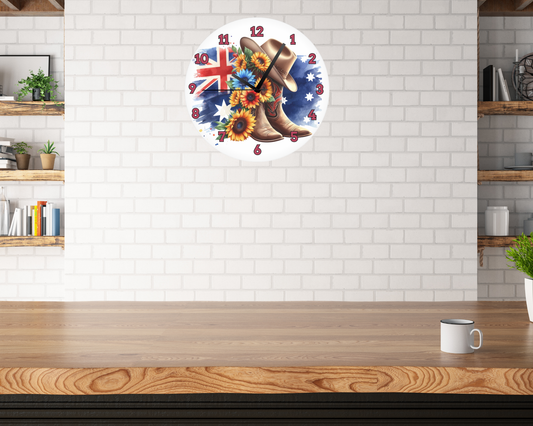 AUSTRALIAN WALL CLOCK