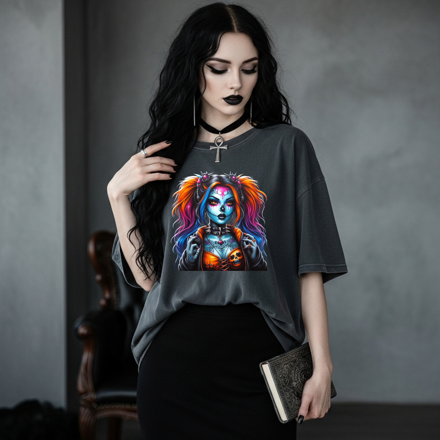 GOTHIC  DTF TRANSFER STYLE 35