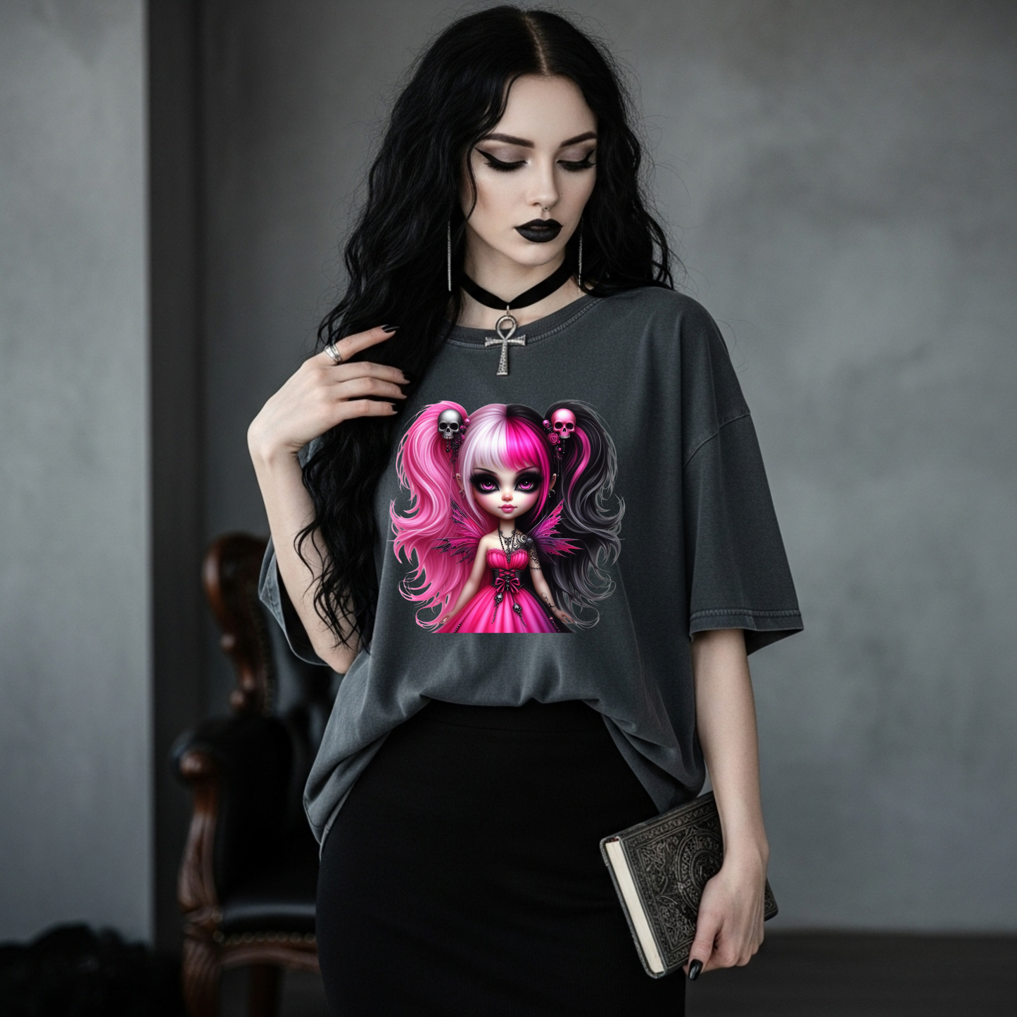 GOTHIC  DTF TRANFER STYLE 31