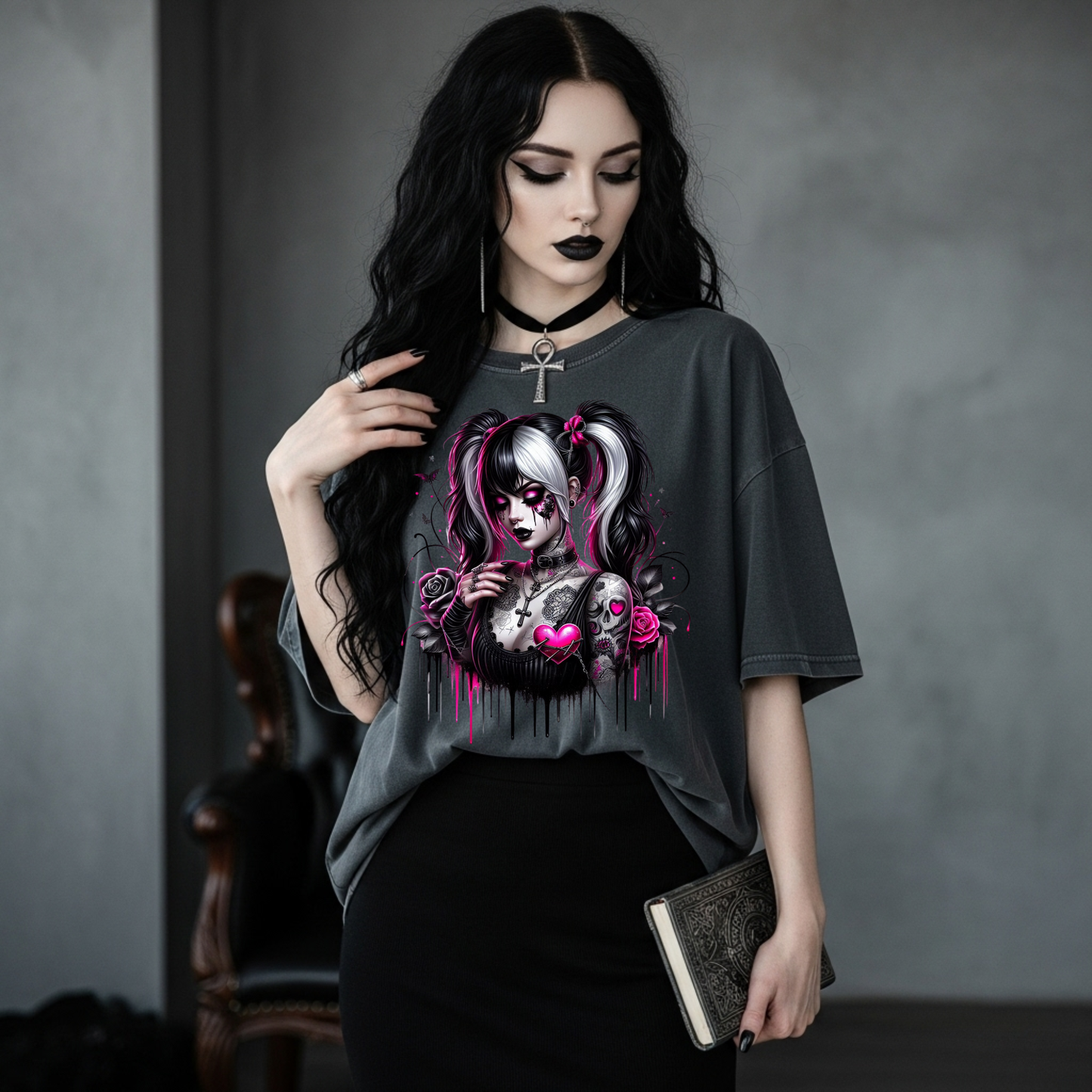 GOTHIC  DTF TRANSFER STYLE 14