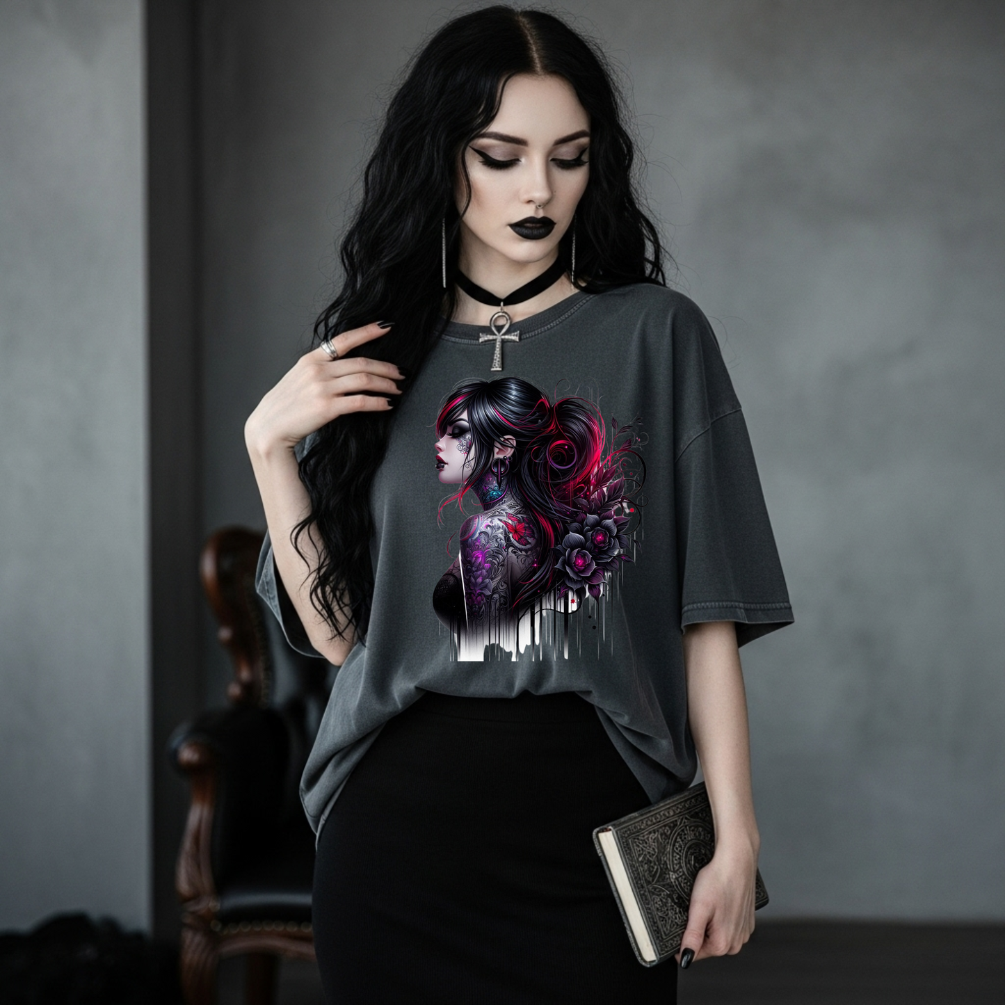 GOTHIC  DTF TRANSFER STYLE 10