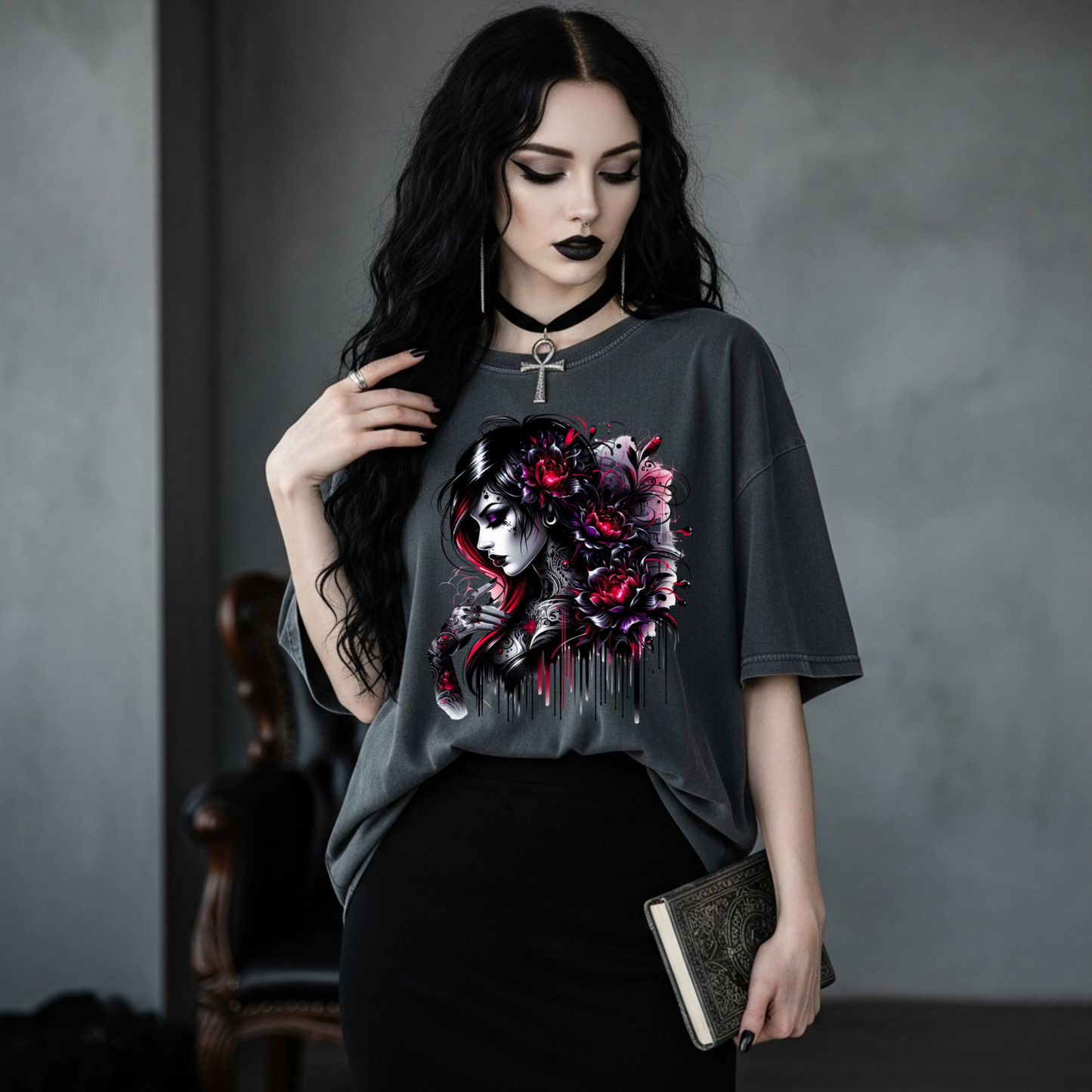 GOTHIC  DTF TRANSFER STYLE 9