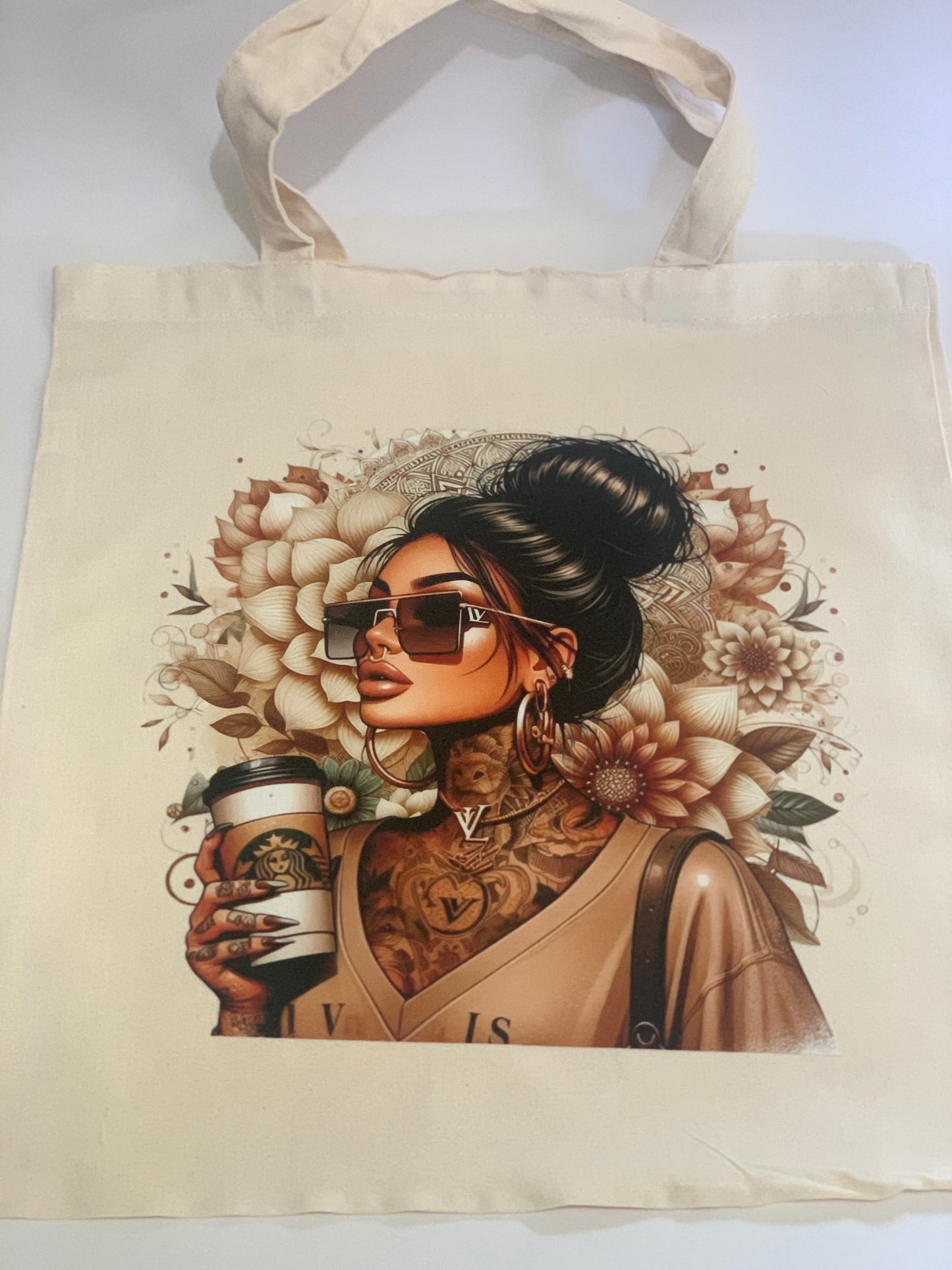 TATTOO GIRLS THEMED TOTES