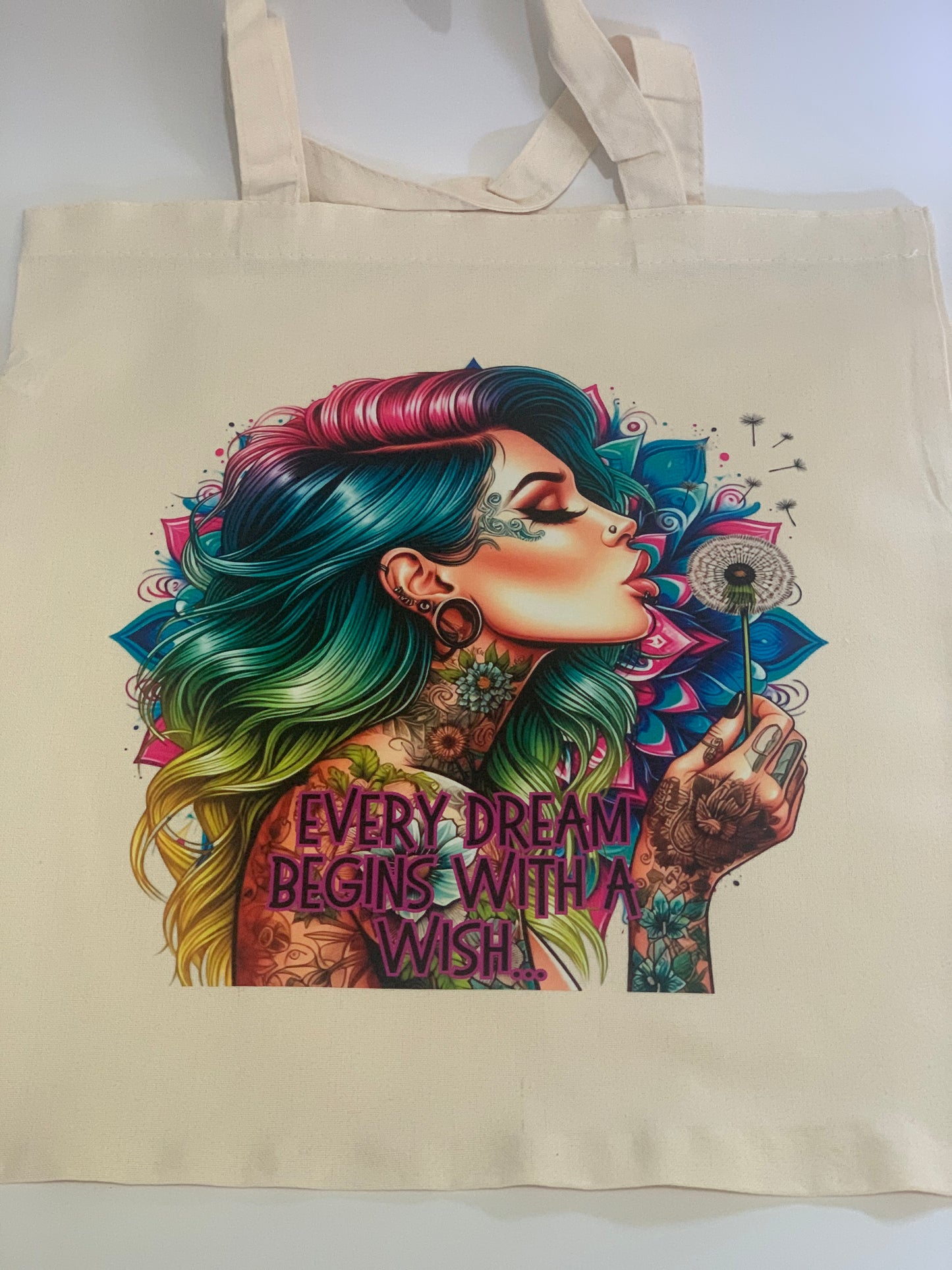 TATTOO GIRLS THEMED TOTES