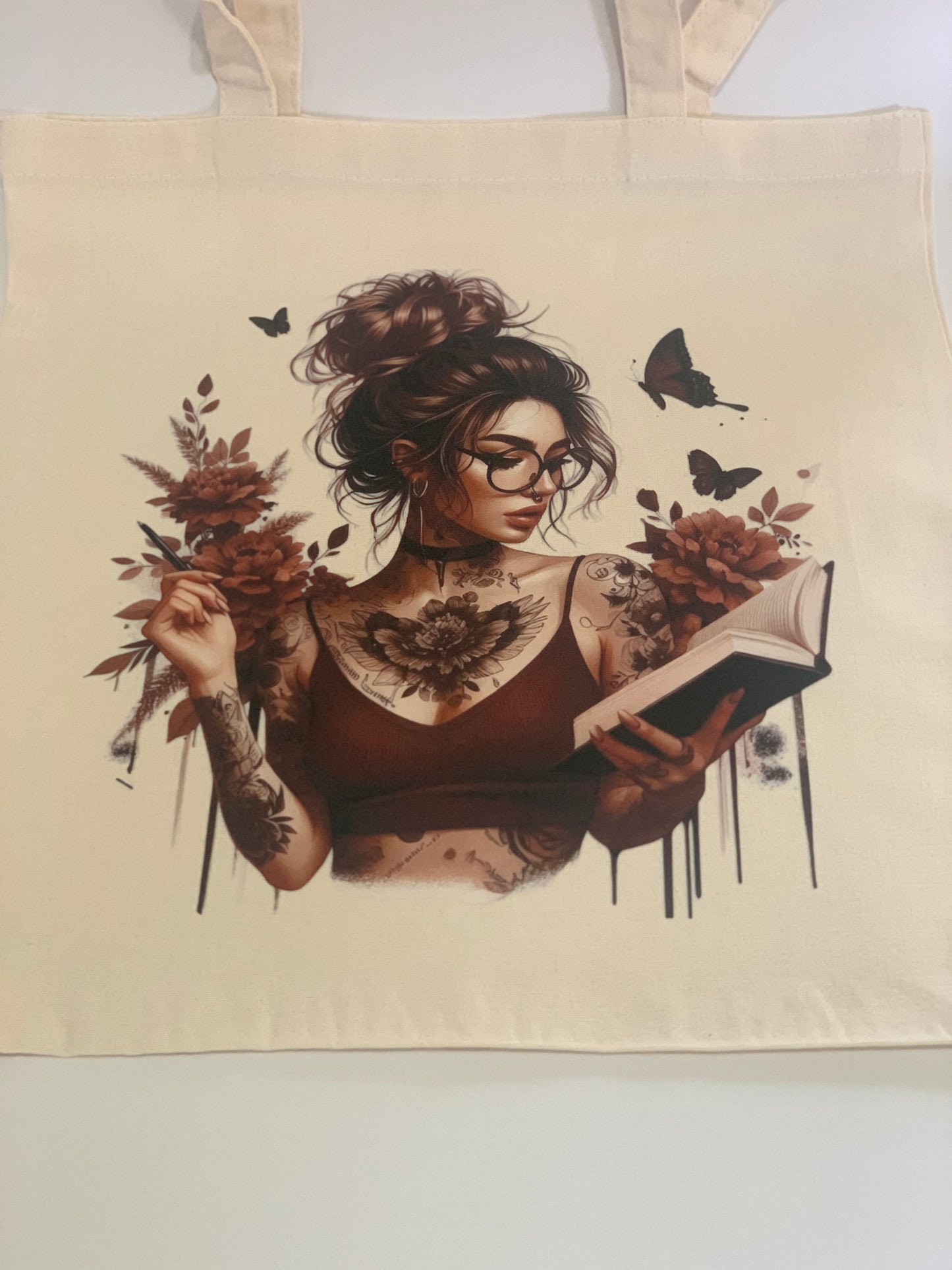 TATTOO GIRLS THEMED TOTES