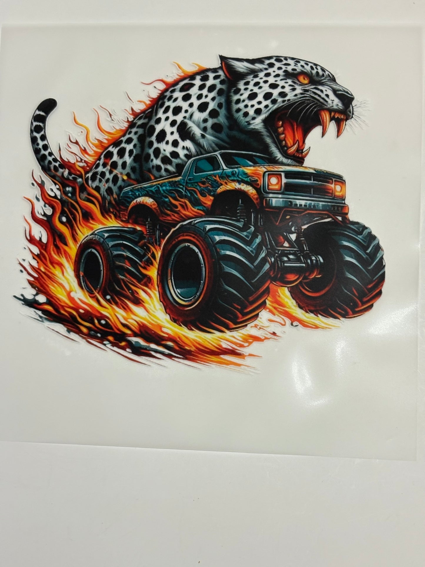 MONSTER TRUCKS DTF TRANSFERS