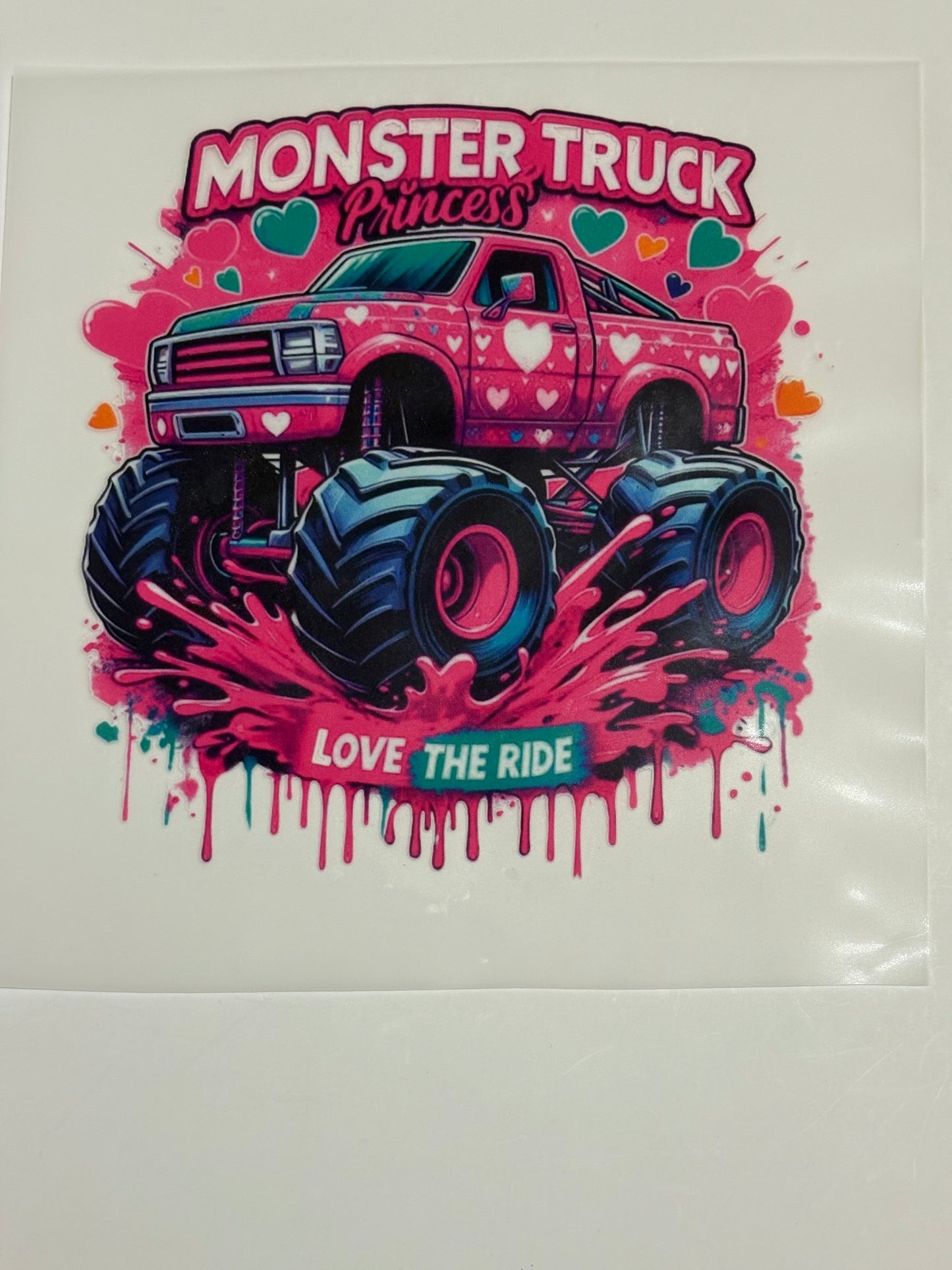 MONSTER TRUCKS DTF TRANSFERS