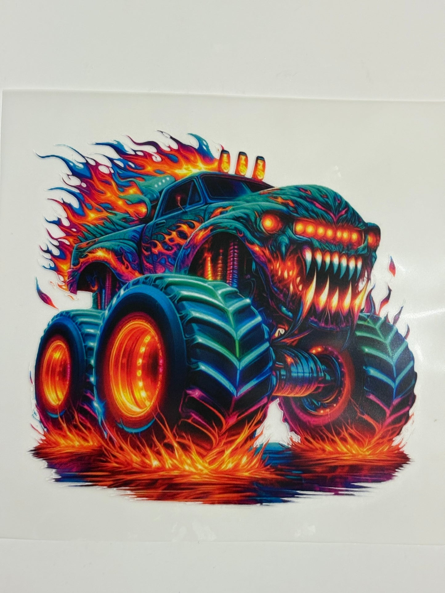 MONSTER TRUCKS DTF TRANSFERS