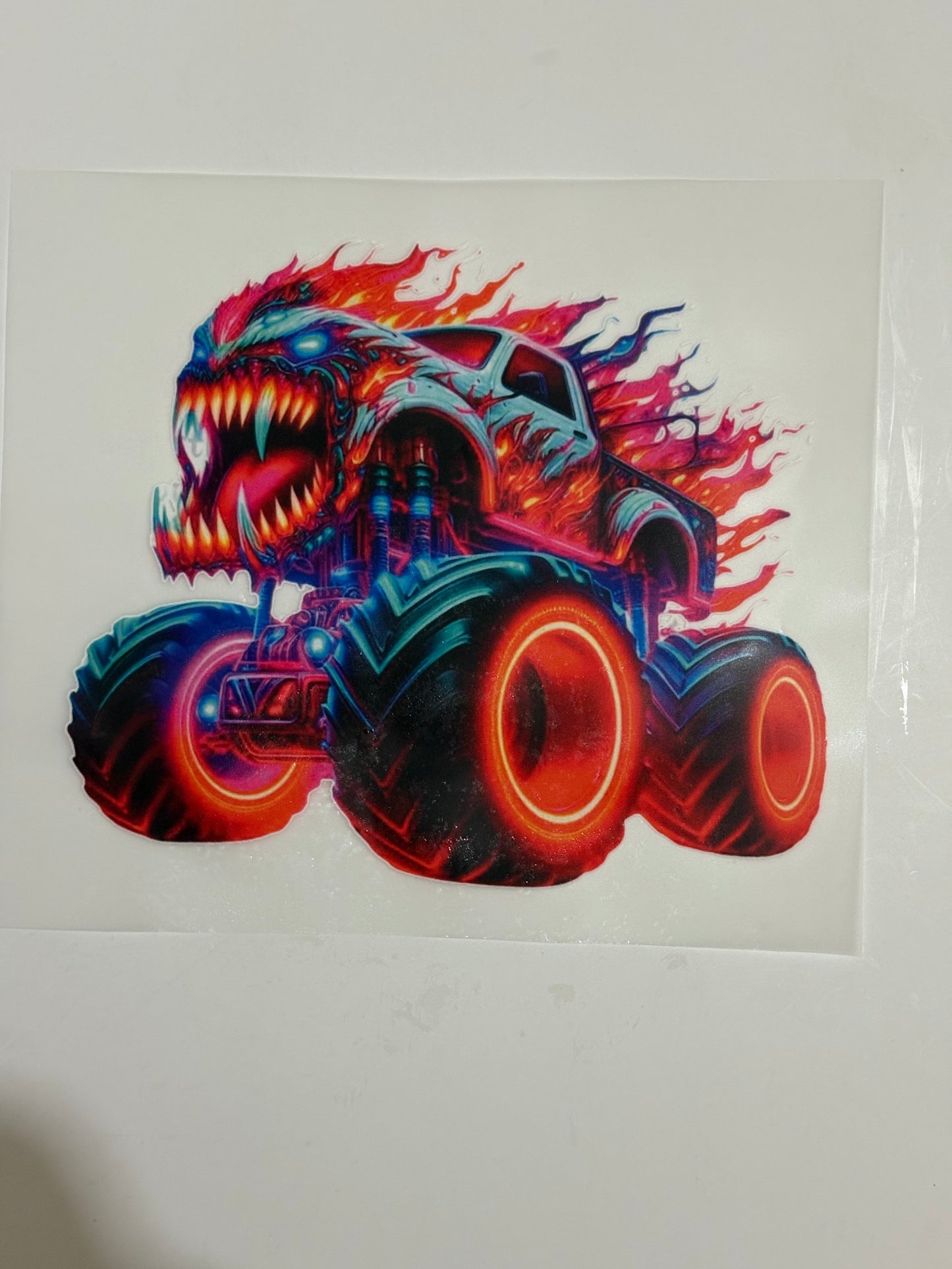MONSTER TRUCKS DTF TRANSFERS