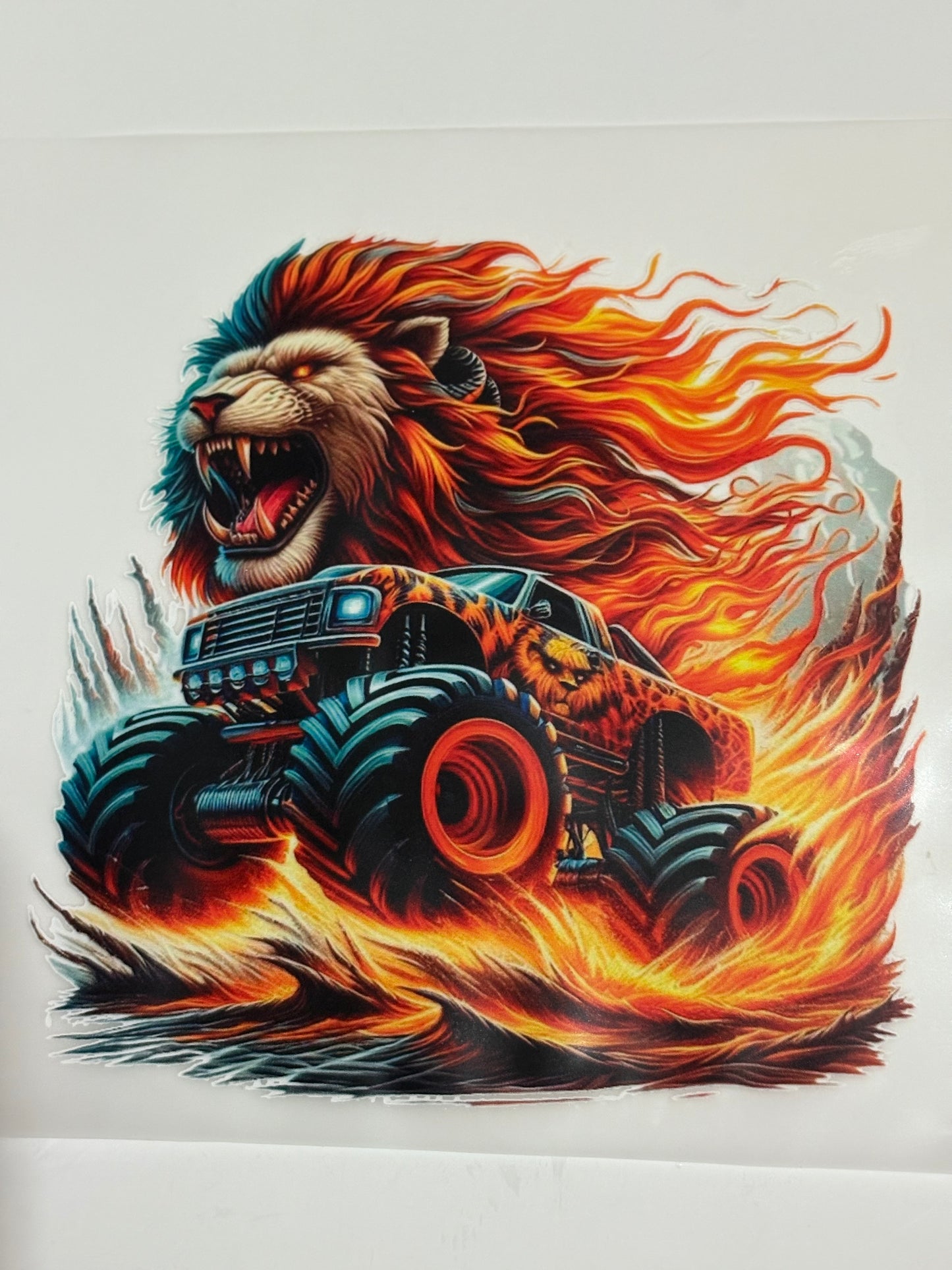 MONSTER TRUCKS DTF TRANSFERS