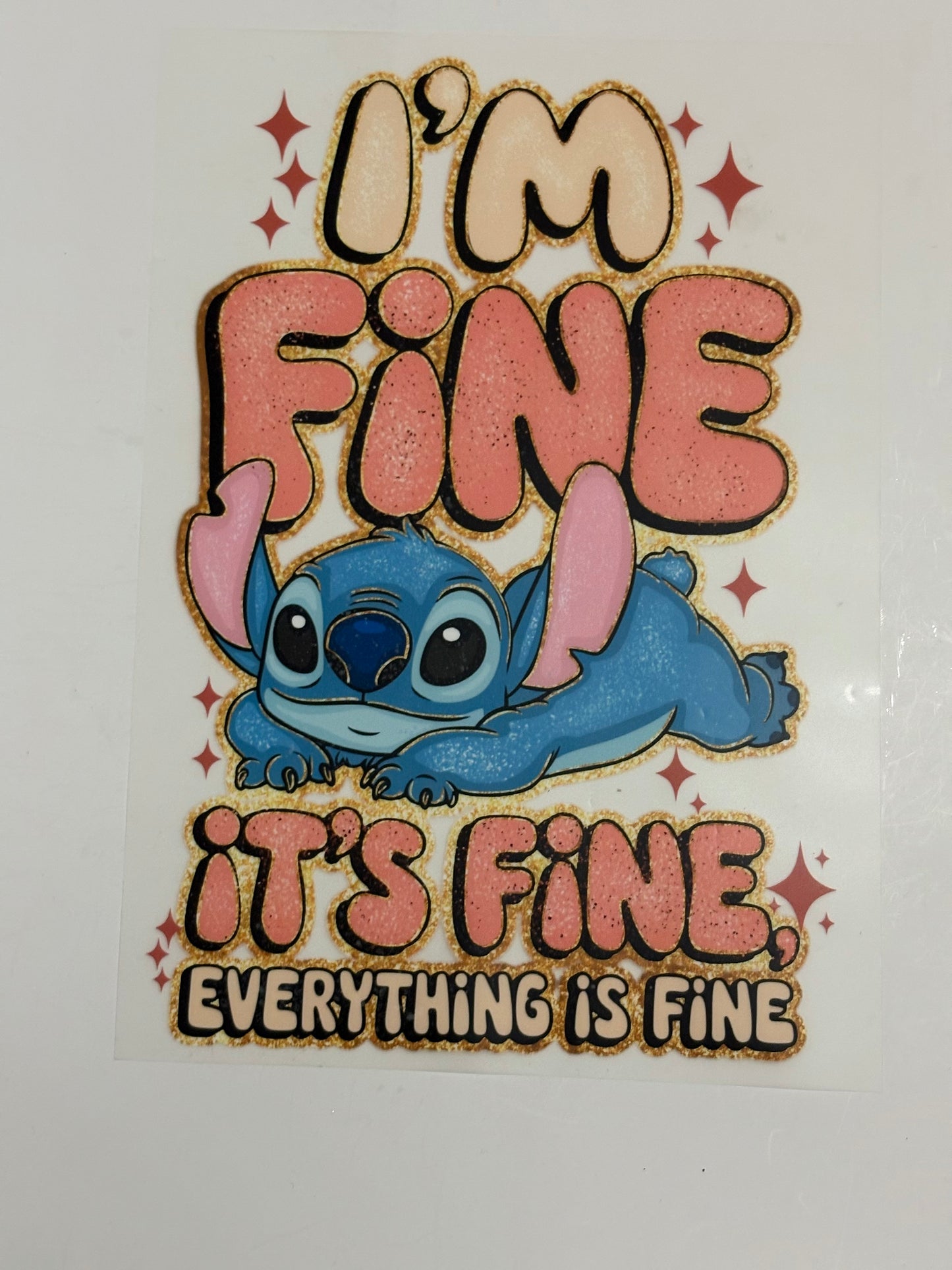 STITCH  DTF TRANSFERS REDUCED TO $4