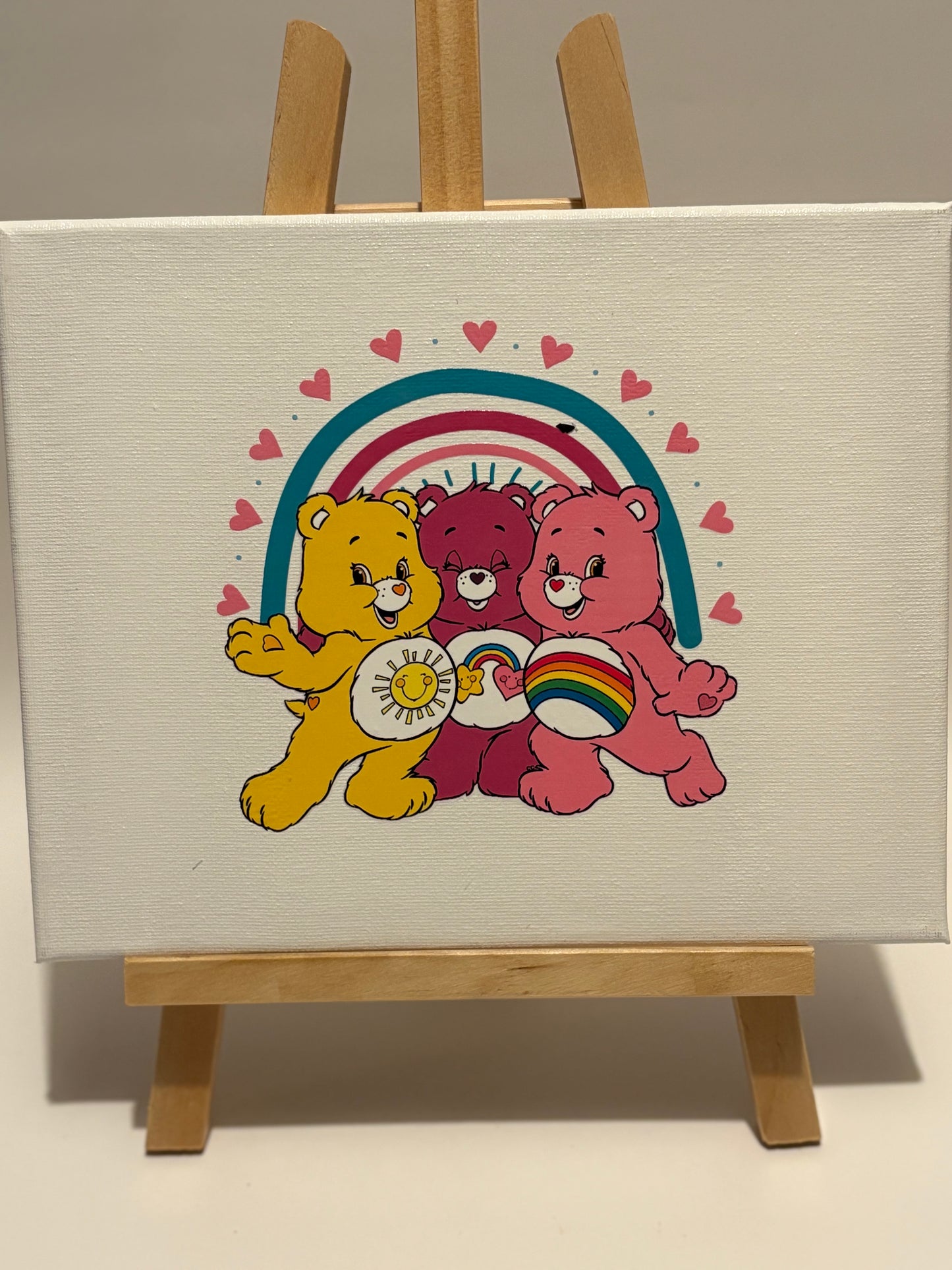 CARE BEARS CANVAS WALL PRINT
