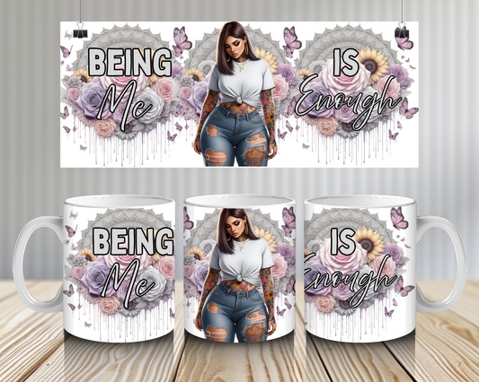 15OZ COFFEE MUG- BEING ME