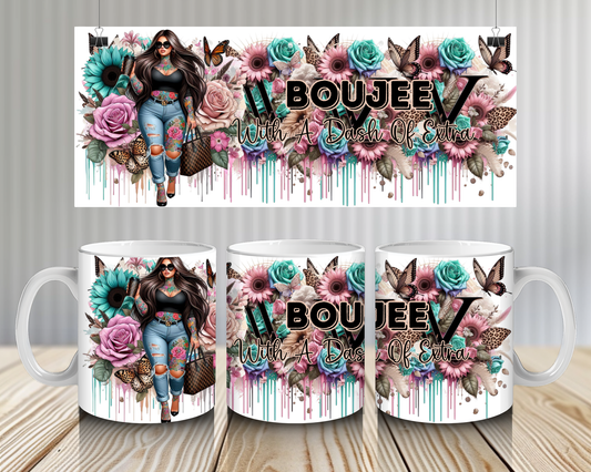 15 OZ COFFEE MUG -BOUJEE