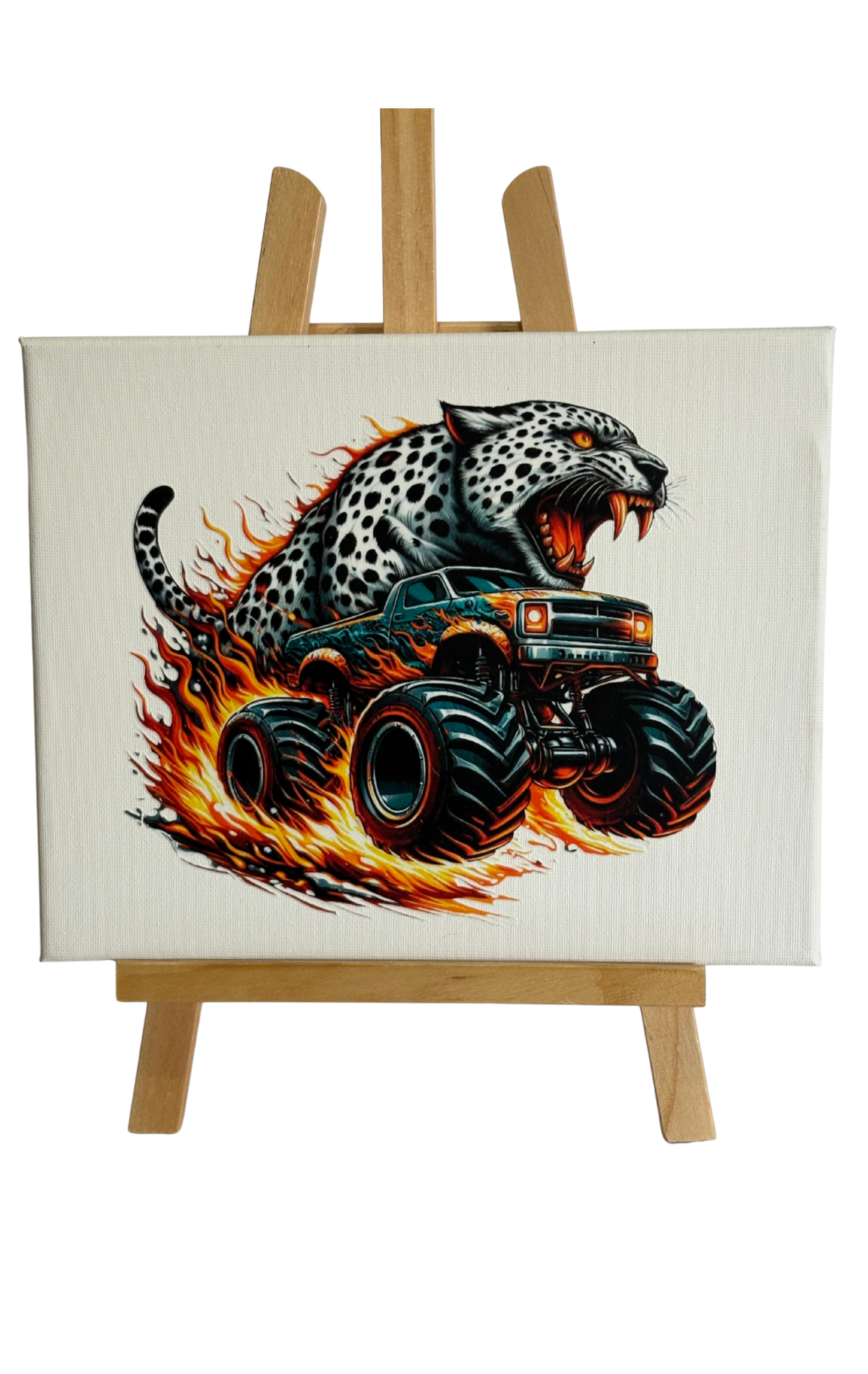 MONSTER TRUCKS WALL CANVAS PRINTS
