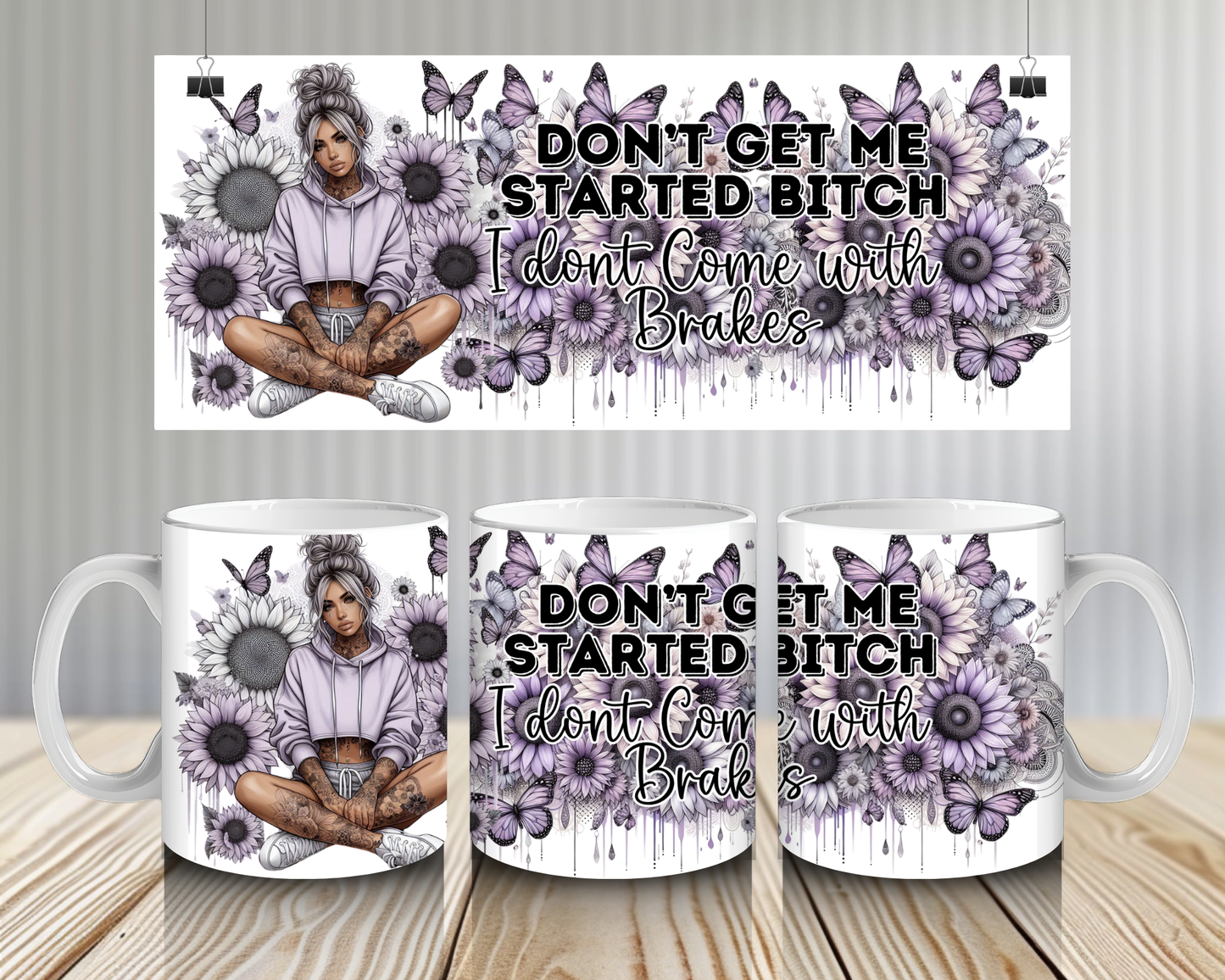 15OZ COFFE MUG - DON'T GET ME STARTED
