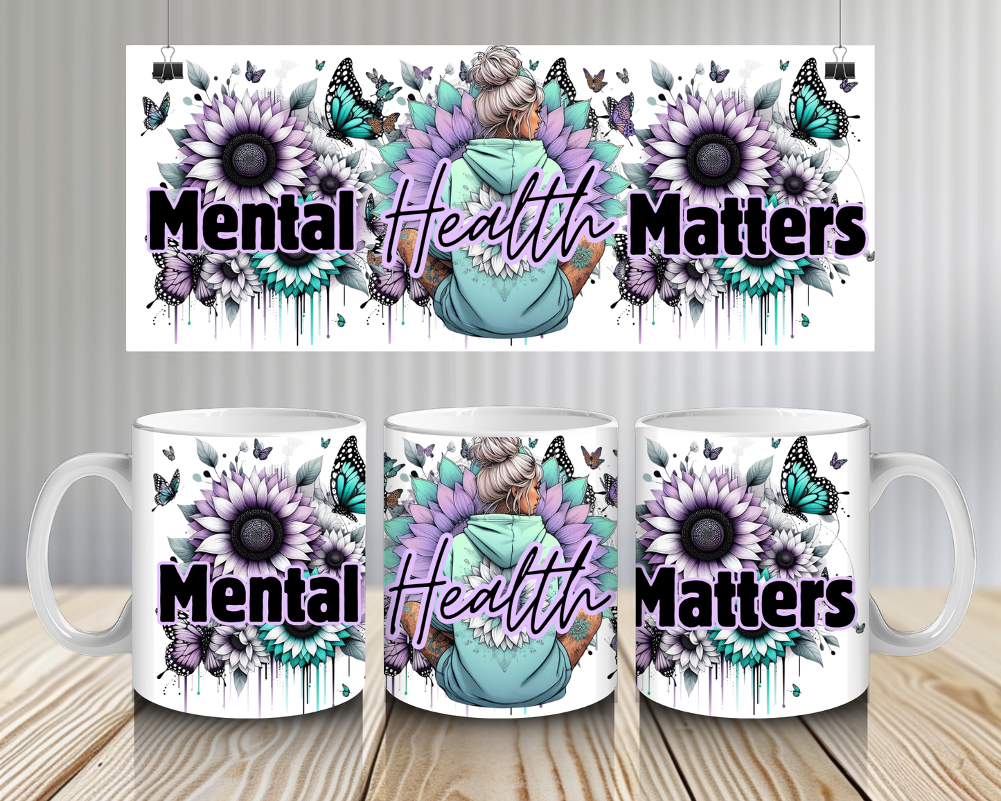 15OZ COFFEE MUG - MENTL HEALTH