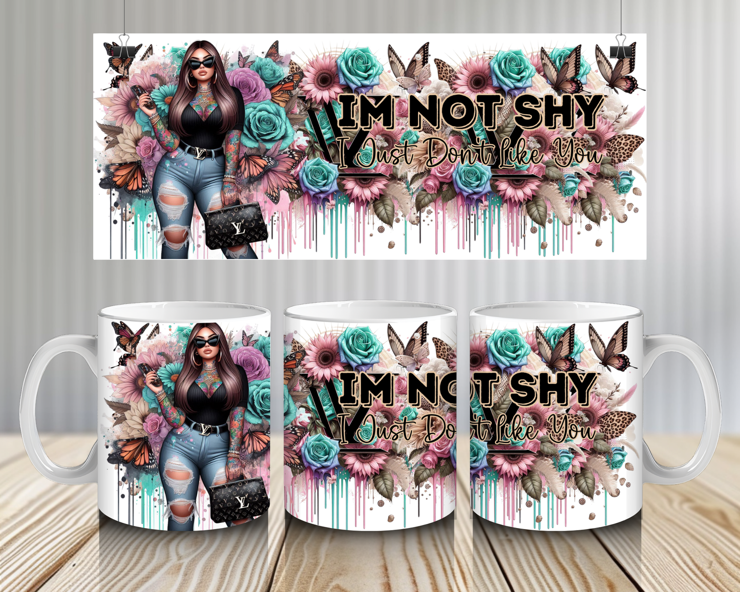 15OZ COFFEE MUG- I'M NOT SHY