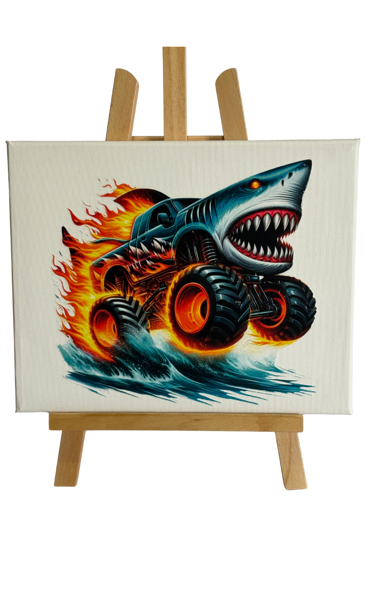 MONSTER TRUCKS WALL CANVAS PRINTS