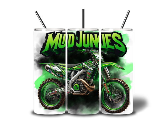 MUD JUNKIES 20oz STAINLESS TUMBLER